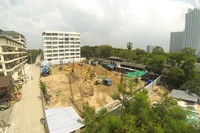 Beach 7 Condominium - photos from construction site