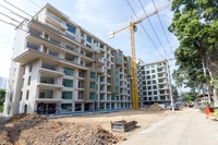 City Garden Tropicana - construction site