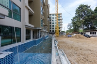 City Garden Tropicana - construction site