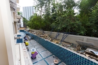 City Garden Tropicana - construction site