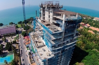 1 Tower Pratumnak - construction progress