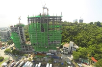 Waterfront Suites&Residences - photos of construction