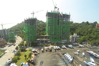 Waterfront Suites&Residences - photos of construction