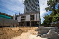 Aeras Condominium - construction progress