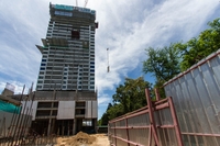 Aeras Condominium - construction progress