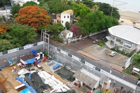 Construction of The Sands - June 2016
