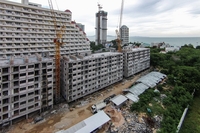 Trio Gems Condominium - construction pictures