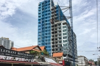 One Tower Pratamnak - construction progress