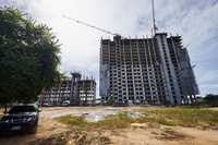 Construction update of Savanna Sands Condo