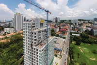One Tower Pratamnak - aerial photography