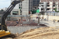 Aurora Pratumnak - photo from construction site