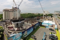 The Riviera Jomtien construction photos