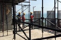 The Sands Condo construction