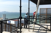 The Sands Condo construction