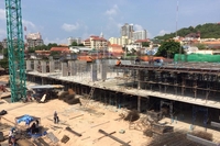 Arcadia Beach Continental construction photos