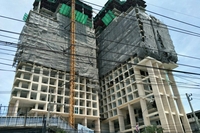 Construction of City Garden Tower 