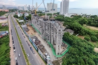 The Riviera Jomtien - construction progress