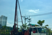 Grand Florida Condo Resort piling