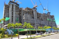 The Riviera Jomtien - construction photo