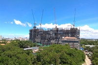The Riviera Jomtien - construction photo