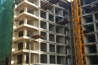 Whale Marina Condo - photo from construction site