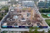 Grand Florida Condo Resort - photo from construction site