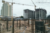 Olympus City Garden - construction progress
