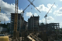 Olympus City Garden - construction progress