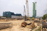 Copacabana Beach Jomtien - construction progress