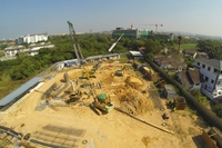 Dusit Grand Condo View - progress of construction