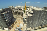 Acqua Condominium - photos of construction