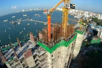 Waterfront Suits&Residences - construction progress
