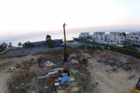 Centara Grand Residence - construction site aerial photos