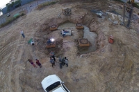 Centara Grand Residence - construction site aerial photos