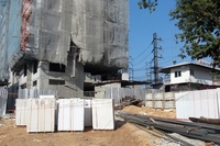 The Vision - photos of construction site