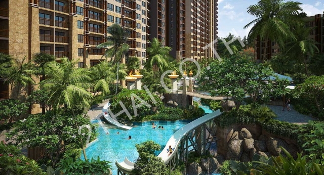 Savanna Sands Condo, พัทยา, จอมเทียน - photo, price, location map
