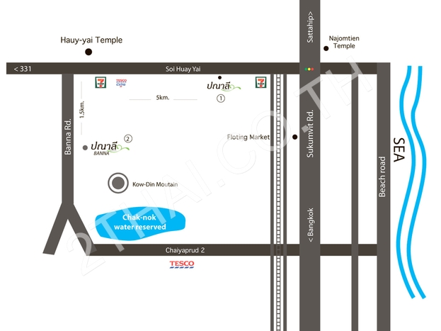 Panalee Banna, พัทยา, ห้วยใหญ่ - photo, price, location map