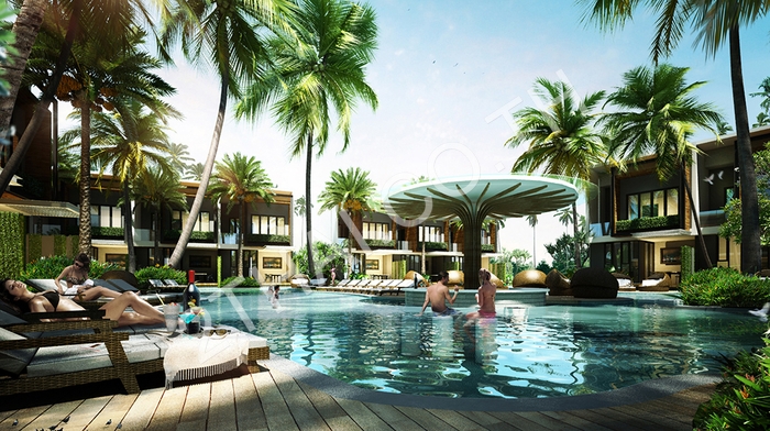 Green Cascade Villas, พัทยา, บางเสร่ - photo, price, location map